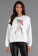 Christmas Present & Tree Girl Sweatshirt