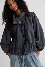 Free People Chelsea Funnel-Neck Oversized Jacket
