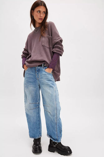 We The Free Dawson Pocket Thermal- Chocolate Grape