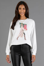 Christmas Present & Tree Girl Sweatshirt