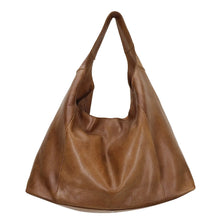 Lindsey Handcrafted Leather Tote- Cognac