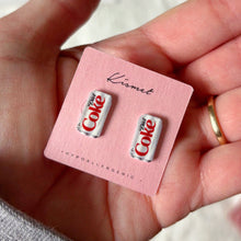 Diet Coke Girlie Stud Earrings