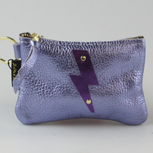 Lightening Bolt Leather Pouch