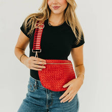 Westlyn Woven Bum Bag - TOP SELLER: Denim Blue