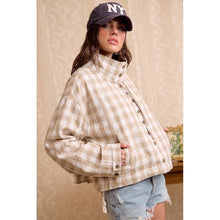 PRINTED HOODED WINDBREAKER JACKET TOP: CAMOUFLAGE