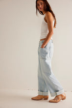 Free People Palmer Cuffed Jeans -Daydream Blue