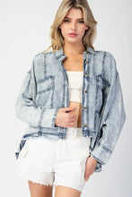 Loose Button Down Denim