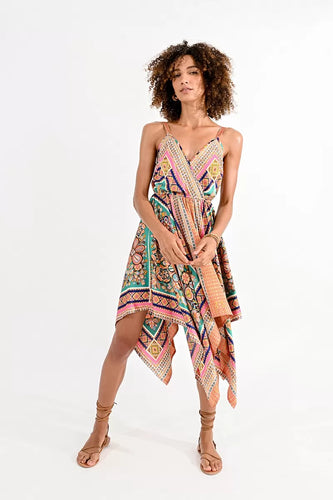 Multi Color Printed Dress