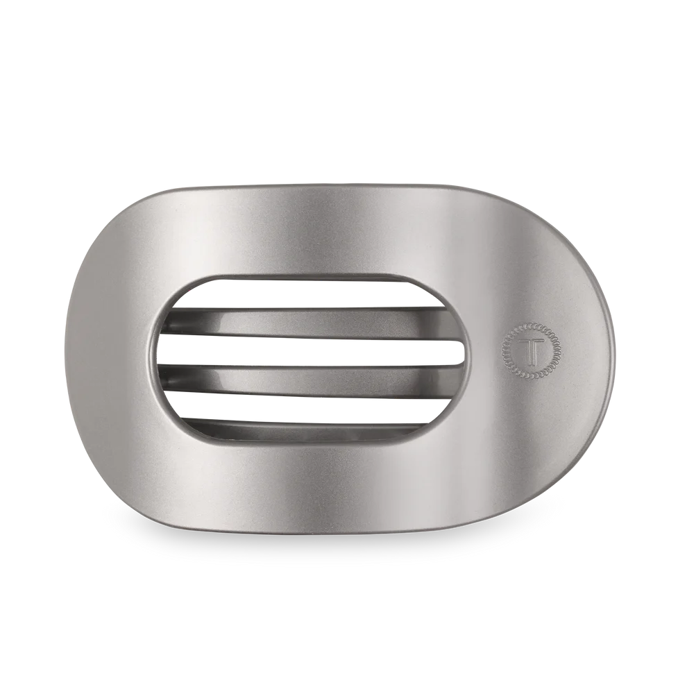 Teleties Large Flat Round Hair Clip