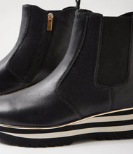 Eccha Black Leather Boots