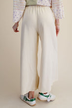 Ecru Washed Terry Pant