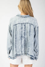 Loose Button Down Denim