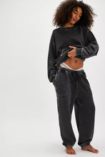 Free People Slow it Down Joggers- Black