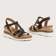 Leather Black Sandal