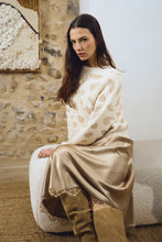 Gold Satin Skirt