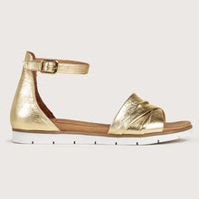 Gold Leather Sandal