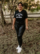 Good Moms say Bad Words Vneck Tee