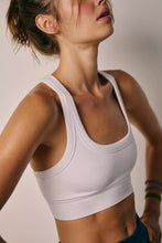 Free People Go To Sports Bra- White