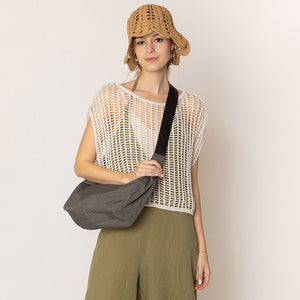 Nylon Crescent Bag