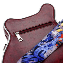 Electronic Guitar Shaped Crossbody Bag
