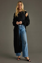 Black Duster Cardigan