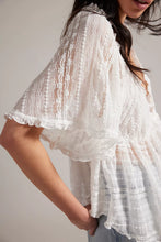 Free People in Your Dreams Lace Top- Ivory