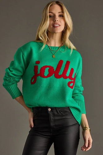 Green Jolly Sweater