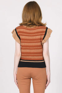 Kassandra Top Brown Sugar Sweater