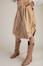 Khaki Parachute Woven Shorts