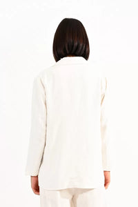 Off White Linen Jacket