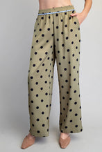 Polka Dot Olive Pant