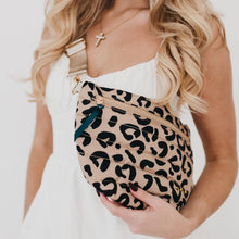Jolie Puffer Bum Bag- Leopard