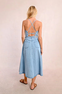 Light Blue Denim Dress