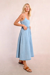 Light Blue Denim Dress