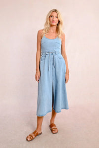 Light Blue Denim Dress