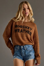 Lightweight Whiskey Sweater