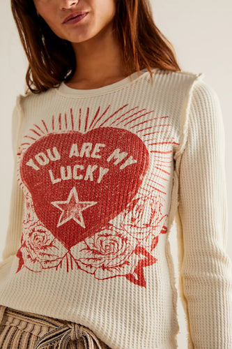 Free People Lucky Locket Tee