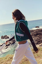 FP Movement Sky High Fleece Vest- Green w/Lunar