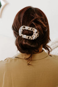 Teleties Medium Flat Round Hair Clip