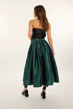 Free People Emilia Full Skirt-Uncut Emerald