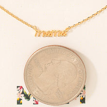 Mama Pendant Necklace