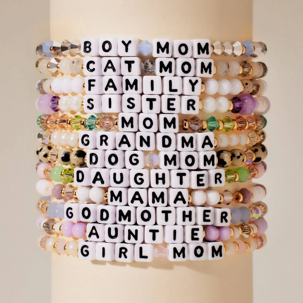 Little Word Project Mom Life Bracelet