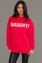 Red Nice & Naughty Reversible Sweatshirt