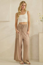 Natural Smocked Pants