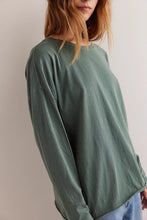 Free People Nina Long-Sleeve Tee- Topiary