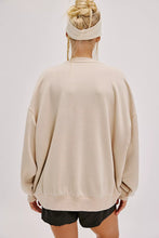 Free People Slow it Down Pullover- Morning Oat