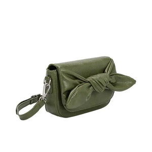 Faye Olive Recycled Vegan Crossbody Bag