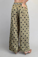 Polka Dot Olive Pant