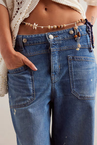 Free People Palmer Cuffed Jeans 100 Years