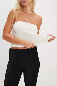 Free People Penny Pull-On Velvet Pants- Black